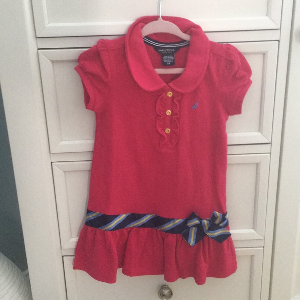 Nautica girl 2t pink dress